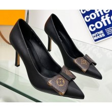 Louis Vuitton Heel 8.5cm Heartbreaker Pumps in calf leather Black 2023