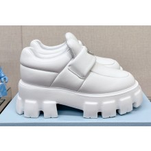 Prada Soft padded nappa leather loafers White 2023