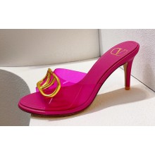 Valentino PVC VLogo Signature mules Sandals in transparent polymer material 08 2023