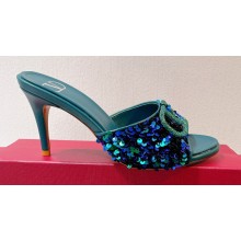 Valentino Crystal VLogo Signature Sequin mules 03 2023