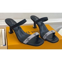 Louis Vuitton Heel 6.5cm Strass Sparkle Mules 01 2023