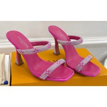 Louis Vuitton Heel 9.5cm Strass Sparkle Mules 06 2023