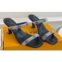 Louis Vuitton Heel 6.5cm Strass Sparkle Mules 05 2023