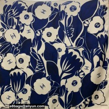 Chanel square silk Scarf 90x90cm 01 2023