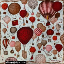Louis Vuitton square silk Scarf 90x90cm 04 2023