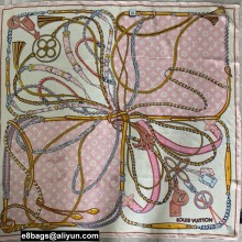 Louis Vuitton square silk Scarf 90x90cm 10 2023