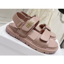 Dior Lambskin DiorAct Sandals Nude Pink 2023