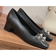 Hermes Heel 5cm Delicate pumps in calfskin Black 2023