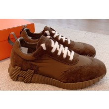 Hermes suede goatskin Bouncing Women/Men sneakers 02 2023