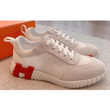 Hermes suede goatskin Bouncing Women/Men sneakers 17 2023