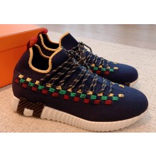 Hermes knit with braided Bolduc Flex Women/Men sneakers 04 2023
