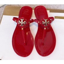 Cheap Sale Tory Burch MINI MILLER JELLY THONG Sandals 05 2023