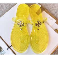 Cheap Sale Tory Burch MINI MILLER JELLY THONG Sandals 07 2023