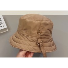 Gucci Reversible hat in GG canvas and nylon Beige 2023