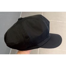 Prada triangle logo Hat Black 2023