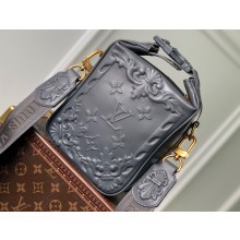Louis Vuitton Cruiser Messenger Bag M21812 Calf leather Dark Shadow Gray