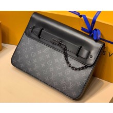 Louis Vuitton Pochette Steamer Bag M80107 Monogram canvas Black