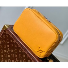 Louis Vuitton LV Aerogram cowhide leather Toilet Pouch Bag M20912 Yellow