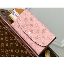 Louis Vuitton Mahina perforated calf leather Iris Wallet M60145 Magnolia Pink
