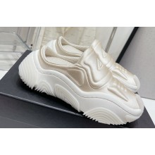 Alexander Wang AW VORTEX Women/Men MULEs IN LYCRA Beige 2023