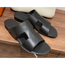 Hermes Devise Sandals in calfskin Black 2023