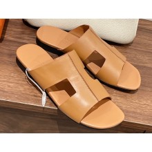 Hermes Devise Sandals in calfskin Brown 2023