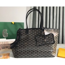 Goyard Chien Gris Pet Tote Bag Black