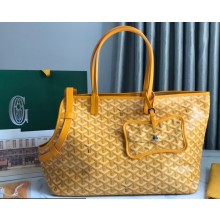 Goyard Chien Gris Pet Tote Bag Yellow