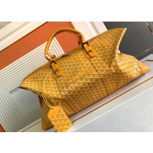 Goyard Boeing Travel 55 Bag Yellow