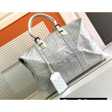 Goyard Bowling 45 Travel Bag White