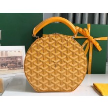 Goyard The Alto Hatbox Trunk Bag Yellow