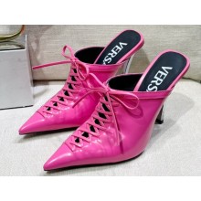 Versace Heel 11cm Pin-Point Mules Pink 2023