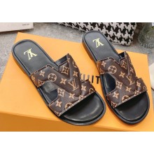 Louis Vuitton LV Oasis Mules Monogram Brown 2023