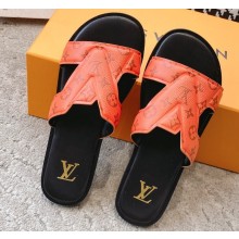Louis Vuitton LV Oasis Mules Monogram Orange 2023