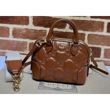 Gucci GG Matelassé handbag 727793 Brown 2023