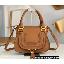 Chloe Marcie small double carry bag Brown