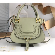 Chloe Marcie double carry bag Light Green
