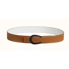 Hermes Luck belt buckle & Reversible leather strap 38 mm 06 2023