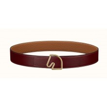 Hermes Tete de Cheval belt buckle & Reversible leather strap 38 mm 02 2023