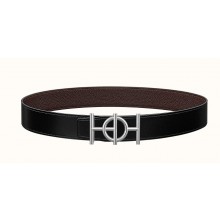 Hermes Ulysse belt buckle & Reversible leather strap 38 mm 04 2023