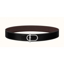 Hermes Ithaque belt buckle & Reversible leather strap 38 mm 05 2023