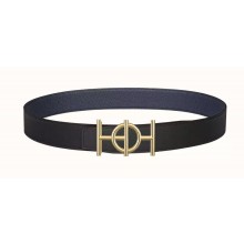 Hermes Ulysse belt buckle & Reversible leather strap 38 mm 05 2023