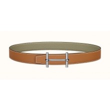 Hermes H d'Ancre belt buckle & Reversible leather strap 32 mm 03 2023