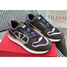 Valentino Vlogo Pace low-top Women/Men sneakers in split leather, fabric and calfskin 04 2023