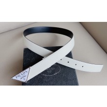 Prada Width 3cm Saffiano leather belt 05 2023