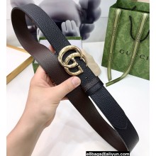 Gucci Width 3.7cm GG Marmont reversible belt 01 2023