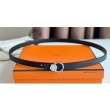 Hermes mini laquee belt buckle & Reversible leather strap 13 mm 01 2023