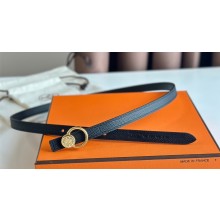 Hermes mini laquee belt buckle & Reversible leather strap 13 mm 25 2023