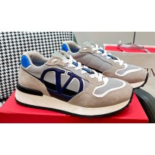 Valentino Vlogo Pace low-top Women/Men sneakers in split leather, fabric and calfskin 01 2023