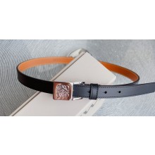 Loewe Width 2cm Amazona padlock belt in smooth calfskin 02 2023